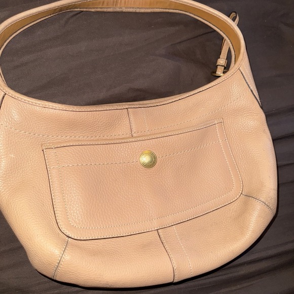 Coach Handbags - Authentic Vintage Coach Urgo Camel Pebbled Leather L0782–11612 PT2